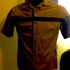 Denver Hayes button down top